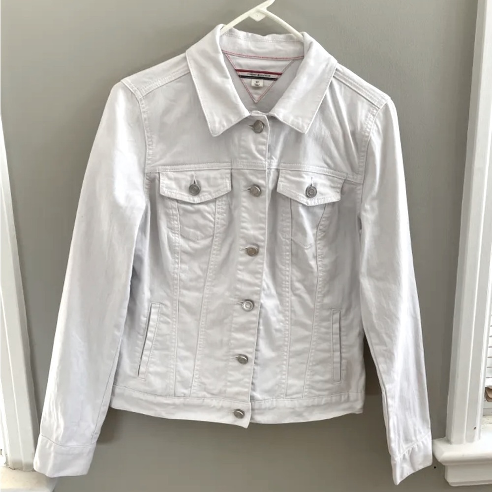 Tommy Hilfiger White Jean Jacket